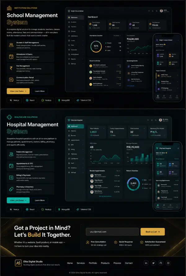Enterprise Scaled School and Management Automation Cluster